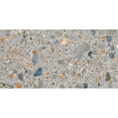Ceralto Minera Chip Carreau de sol - 60x120cm - 10.5mm - rectifié - Multicolore
