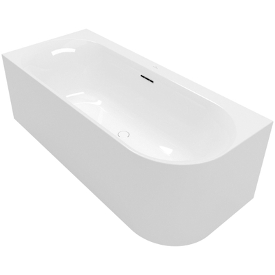 Villeroy & Boch Loop & friends baignoire d'angle - 170x75cm - angle gauche - acrylique Blanc alpin brillant