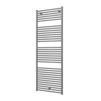 Plieger Vulcano EL elektrische radiator - Nexus zonder thermostaat - 170.2x60cm - 1000 watt - zilver metallic