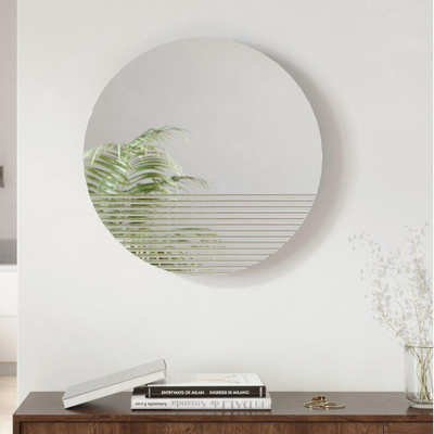 Umbra Ridge Spiegel 2x61x61cm met textuur glas transparant