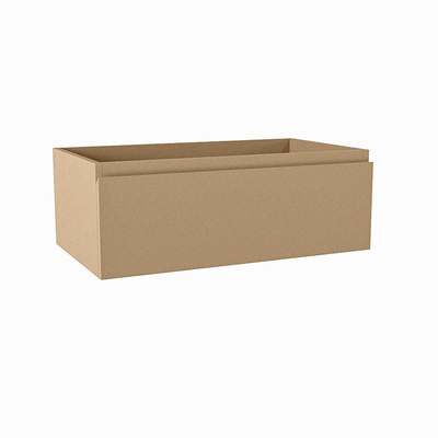 Mondiaz FOGE wastafelonderkast - 70x41x25cm - 1 lade - uitsparing midden - softclose - Oro