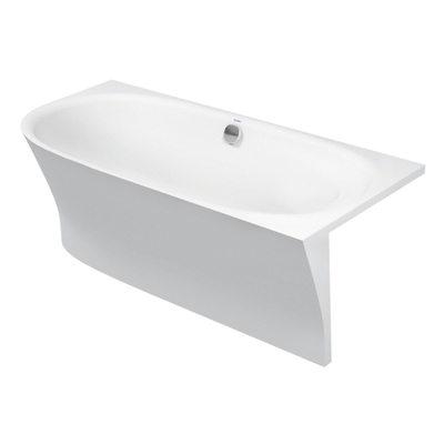 Duravit Cape cod Kunststof bad acryl - voor rechterhoek - 190x90x64cm - met aangevormd paneel - glans wit