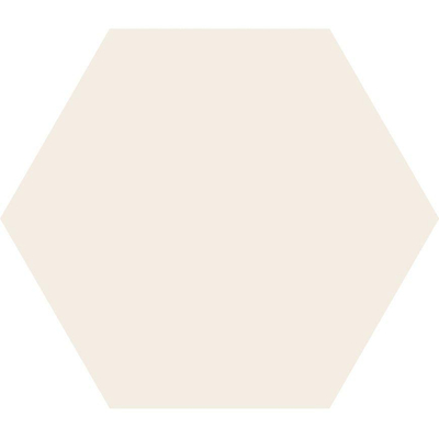 Terravito Bereno wand- en vloertegel - 15x17cm - 9mm - Zeshoek - Ivoor mat
