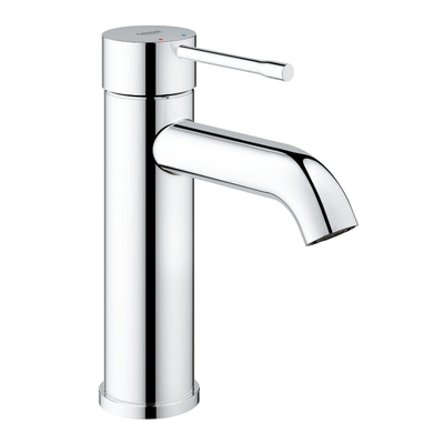 GROHE Essence New wastafelkraan - s-size - opbouw - voorsprong 11.6cm - zonder waste - chroom