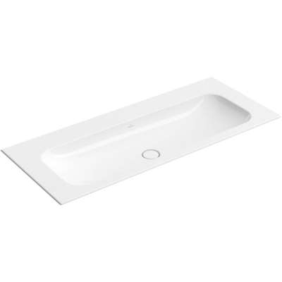 Villeroy & Boch Finion lavabo-meuble 120x50 sans trou de robinet sans trop-plein blanc Ceramic+ blanc