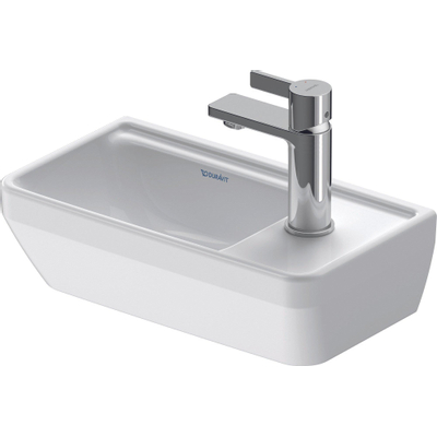 Duravit D-Neo Lavabo pour WC 40x22x14cm 1 trou de robinet rectangulaire Céramique Blanc