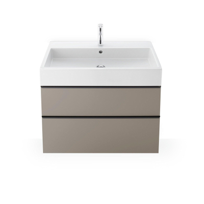 Duravit Vero Air Lavabo - 100x47cm - à poser - 1 trou de robinet - sans trop-plein - WonderGliss - blanc