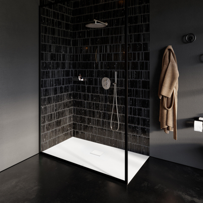 Villeroy & Boch Universal Showers Wandarm - Rond - Matt Brushed Nickel (RVS)