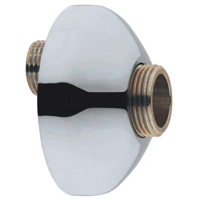 GROHE Raccord en S avec rosace Laiton Chrome