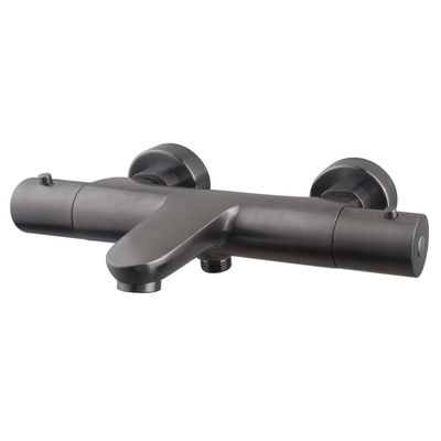 Wiesbaden Caral thermostatische badmengkraan gunmetal PVD SHOWROOMMODEL