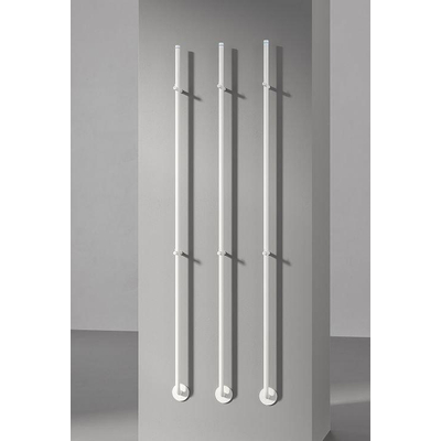 Instamat Jay Radiateur électrique porte-serviettes 172cm de haut 29Watt Blanc signal