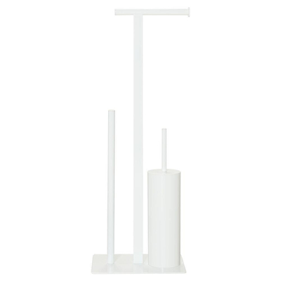 Sealskin Square Serviteur de toilettes Métal Blanc