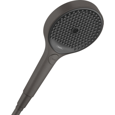 Hansgrohe Rainfinity douchette - 13cm - 3 jets - brushed black chrome (noir)