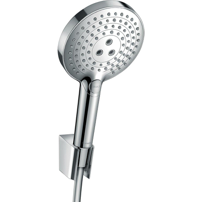 Hansgrohe Raindance Select S Badset - 120 - 3jet - met doucheslang - 125 cm - hoogglans chroom