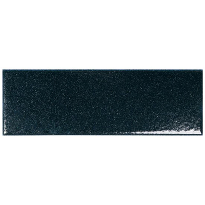Douglas Jones RETRO Wandtegel - 5x15cm - 8.5mm - midnight dark (Zwart)
