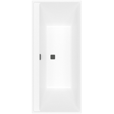 Villeroy & Boch Collaro bad rechthoek - 170x75cm - met badwaste - Stone White (mat wit)