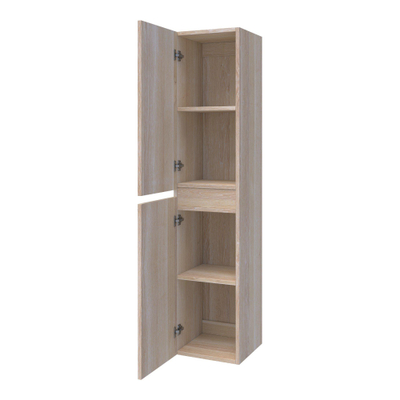 BRAUER Solution Armoire colonne chêne massif 35x160cm White Oak