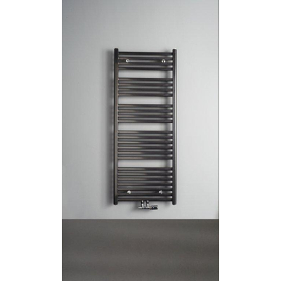 Instamat Calda Sèche-serviette 148x45cm 676watt avec support mural Anthracite Métallique SECOND CHOIX