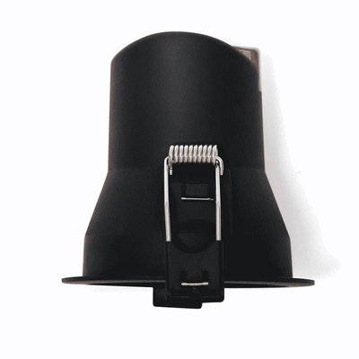 WhyLed spot encastré - LED - 9 watt - à intensité variable - 4000K - IP44 - non inclinable - noir mat