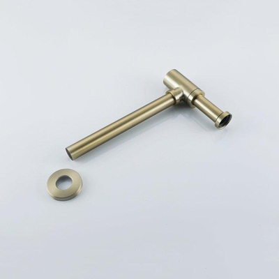 FugaFlow Efficiente Anta Siphon - abaissé - or mat