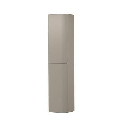 INK Concept R Hoge Kast - 35x35x169cm - 2 deuren - afgeronde hoeken - tbv grepen - linksdraaiend - mat creme cotton