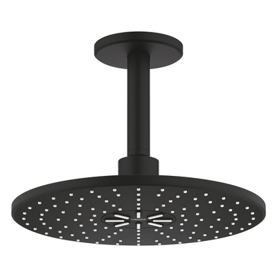 Grohe Rainshower SmartActive Hoofddoucheset 310 - rond - duo - phantom black (zwart)