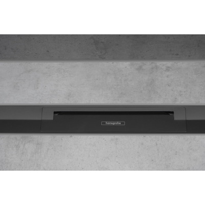 Hansgrohe RainDrain Flex Afbouwset - 160cm - inkortbaar - brushed stainless steel