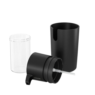 Tiger Carv Distributeur de savon 175 ml autoportant Noir