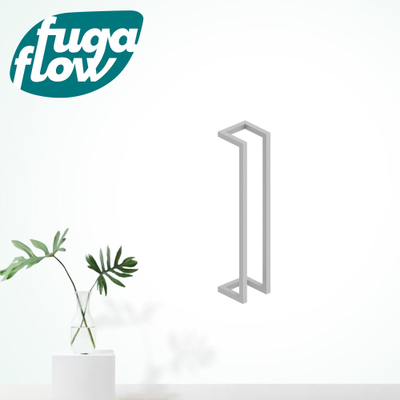 FugaFlow Efficiente Acces Handdoekrek - 60x12.5x12.5cm - mat wit