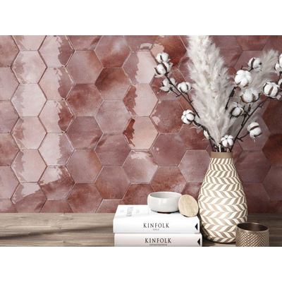 Cifre Ceramica Moon Carrelage mural - 16x18cm - 8.5mm - rouge