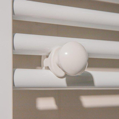 Rosani Classic set crochets à serviette blancs - lot de 2