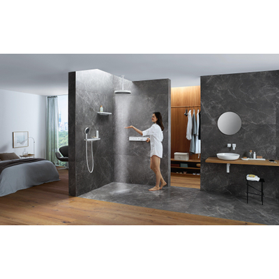 Hansgrohe Rainselect Thermostat encastré p. 3 fonctions br. black chr.
