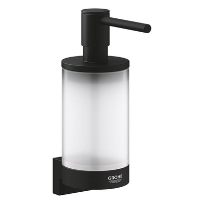 Grohe Selection houder voor glas en zeepdispenser phantom black
