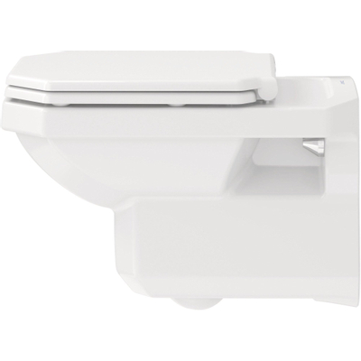 Duravit Serie 1930 WC-zitting 36.7x43.7x3.6cm met softclose met quickrelease Kunststof wit Glanzend
