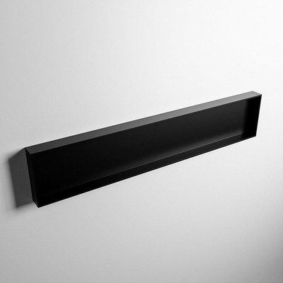 Mondiaz Easy nis 29.5x149.5x8cm voor Inbouw/opbouw 1 open vak Solid surface Urban/Urban