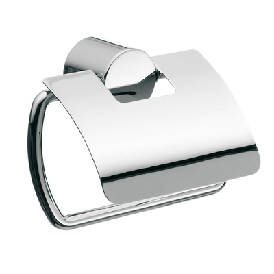 Emco Rondo 2 porte-papier toilette avec abattant chromé