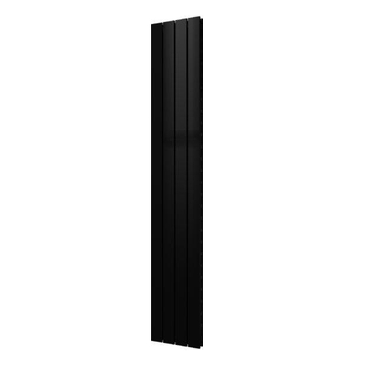 Plieger Cavallino Retto designradiator verticaal dubbel middenaansluiting 1800x298mm 817W zwart