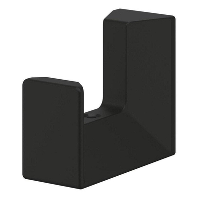 GROHE Selection Cube Toiletaccessoires - toiletrolhouder - met klep - toiletborstelset - handdoekhaak - phantom black