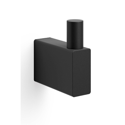 Zack Linea handdoekhaak zwart RVS SHOWROOMMODEL