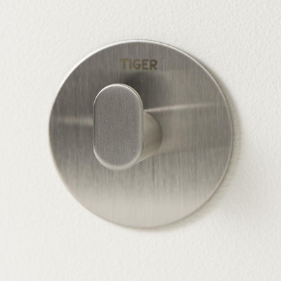 Tiger Crochet Pull inox brossé 5x5x2.4cm