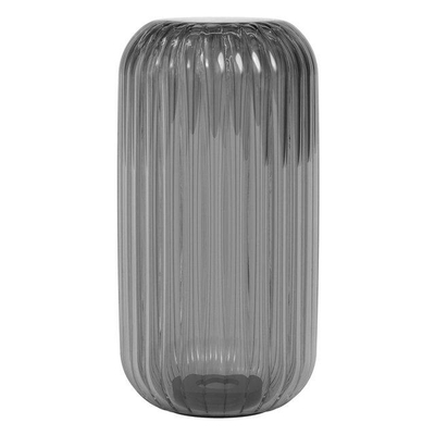 Astro Tacoma Twin Wandlamp/Plafondlamp - 230V - IP44 - cilinder - geribbeld - smoke glas - chroom