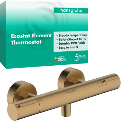Hansgrohe Ecostat Element opbouw douchethermostaat Brushed Bronze
