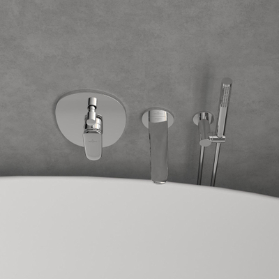 Villeroy & Boch Antao Mitigeur encastré à levier unique - chrome