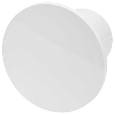 Sanivesk Design Ventilateur - Ø10 - Minuterie - Détecteur d'humidité - Rond - Blanc