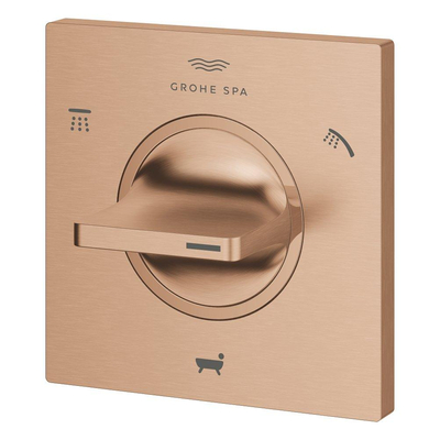 GROHE Allure 5 functies omstelling Brushed Warm Sunset