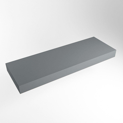 Mondiaz TOP 51 Vrijhangend Topblad - 150x51x12cm - geschikt voor waskom - Solid surface - Plata