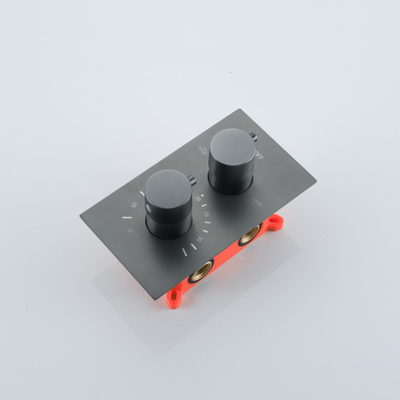 Fortifura Calvi Thermostatische Inbouwkraan - inbouwdeel - Gunmetal PVD - licht beschadigd - OUTLET UDEN