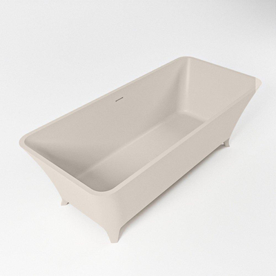MONDIAZ LUNDY Baignoire îlot - 170x75cm - Lin