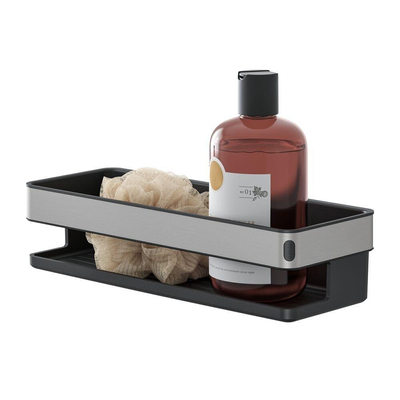 Tiger Cooper Panier de douche - 28x11x7cm - noir/inox brossé