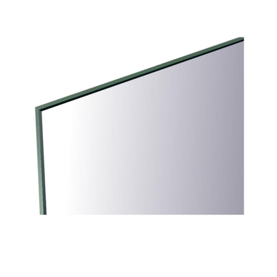 TuTTi Q-Mirrors Miroir - 70x60 - rectangulaire - icônes tactiles - chauffe-miroir - éclairage à LED - 3 couleurs - ambiance tout autour